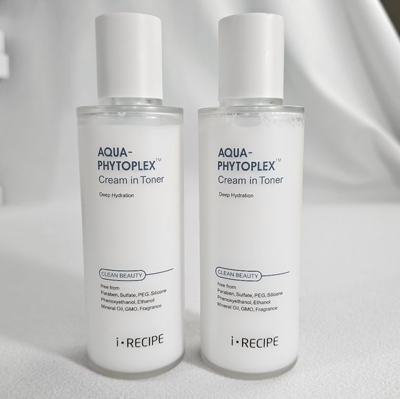 (2) iRecipe Aqua Phytoplex Cream in Toner - Picture 1 of 9